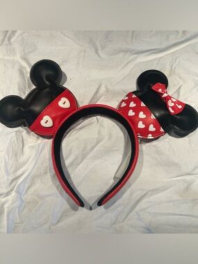 Disney Loungefly Leather Mickey / Minnie Ears